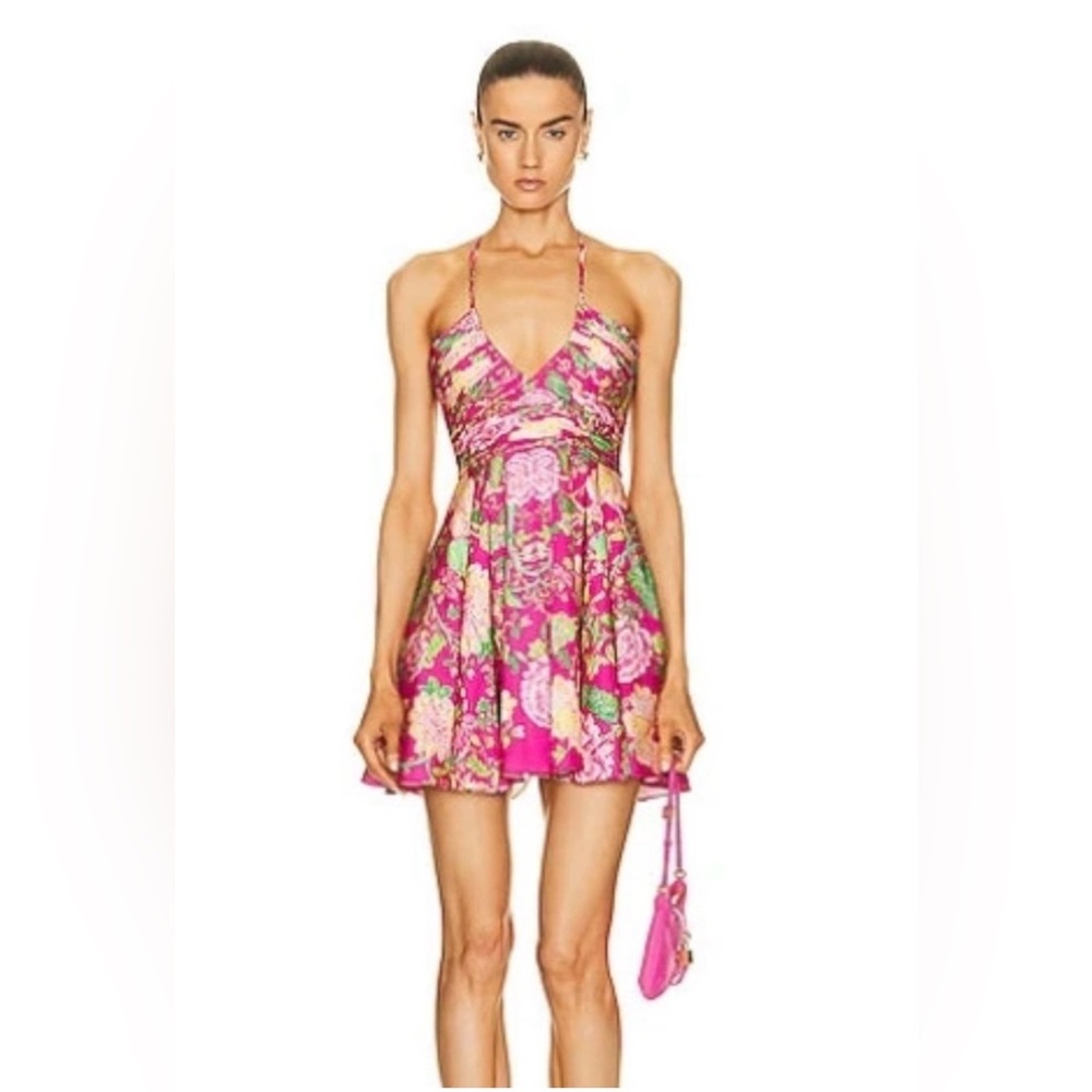 Rococo Sand Chloe Short Halter Dress